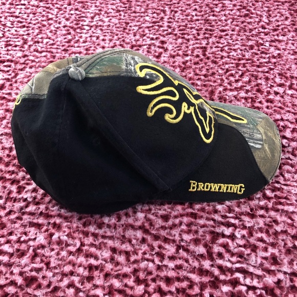 Men’s Browning Velcro Strap Hat - Picture 2 of 5